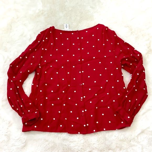 L.O.G.G button down back blouse H&M - Picture 2 of 6